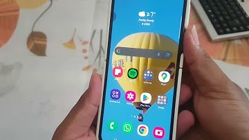 SAMSUNG Galaxy Z Flip 5 Tips: How to enable or disable SmartThings Use Wallpaper(Android 14)
