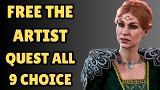 FREE THE ARTIST QUEST ALL CHOICES