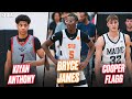 Bryce James Did a 360 Lay??? 👀🔥 EYBL Day 2 Recap Featuring Kiyan Anthony, Cooper Flagg and MORE 🚨