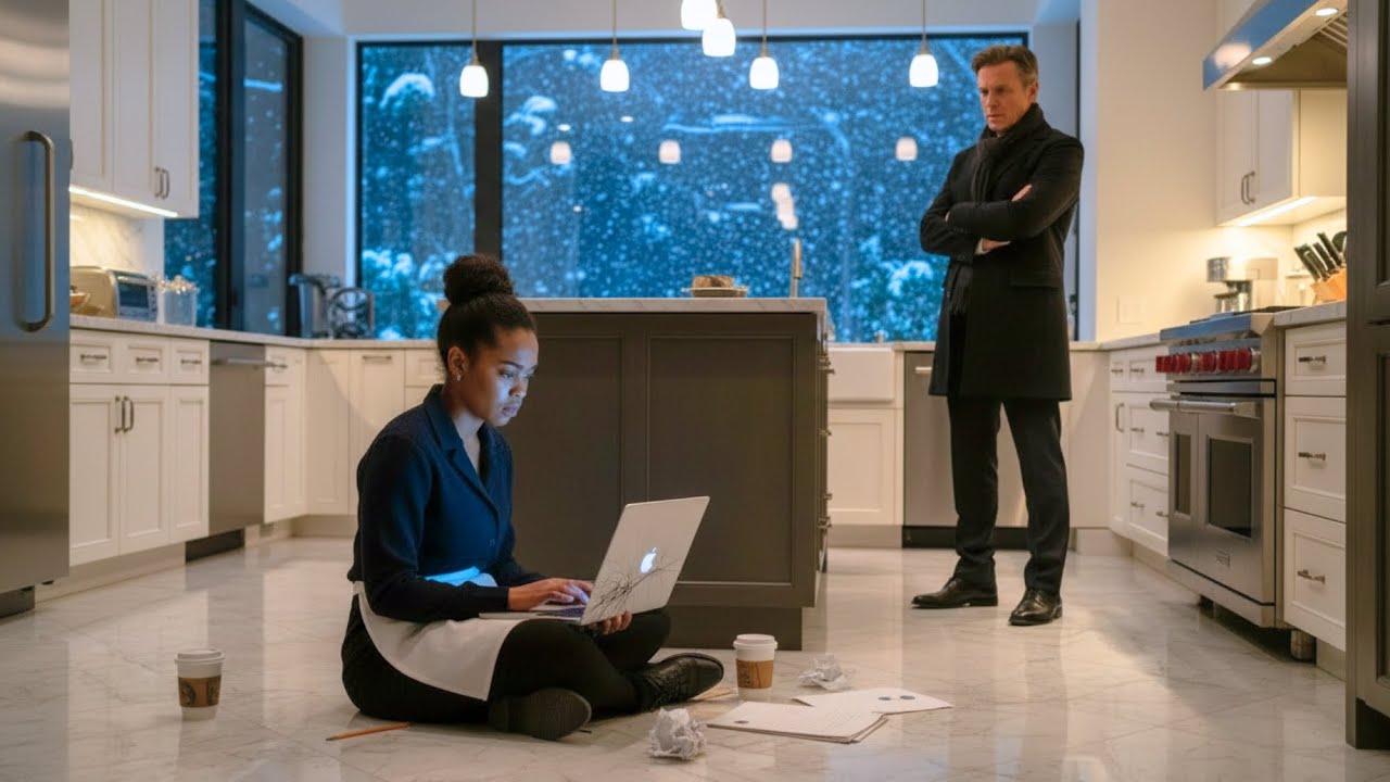 Billionaire Sees His Black Waitress Coding in the Kitchen — Her Project Shocked Him to Sit Down