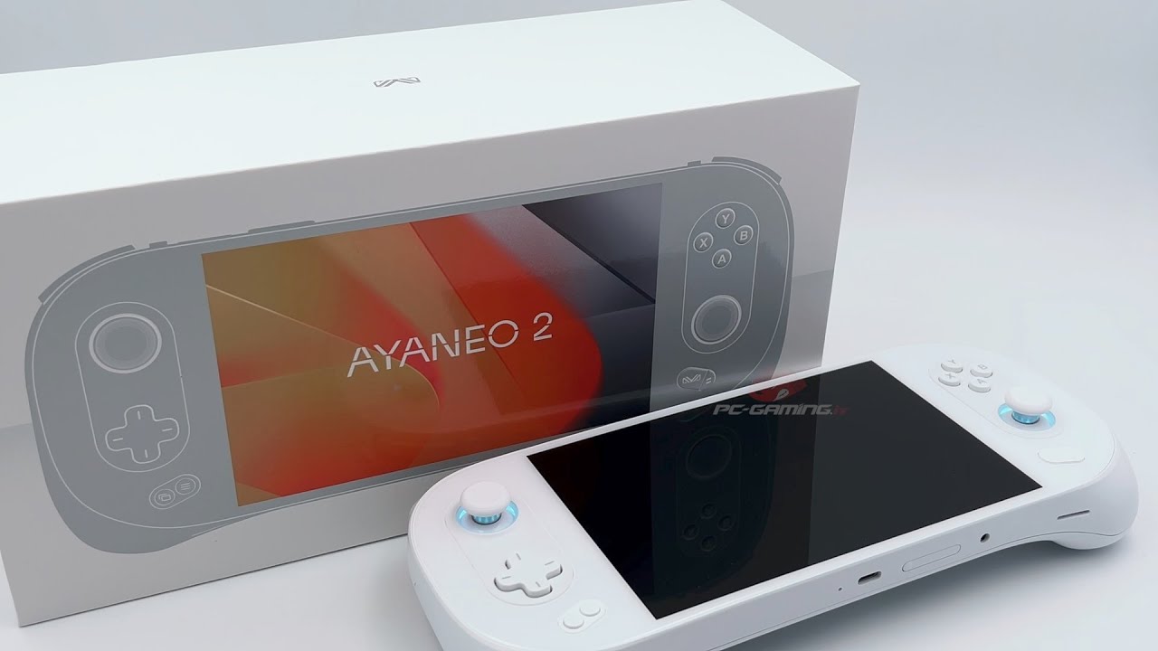 AYANEO 2 Sky White Unboxing - AMD Ryzen 7 6800U - 16GB RAM - 512