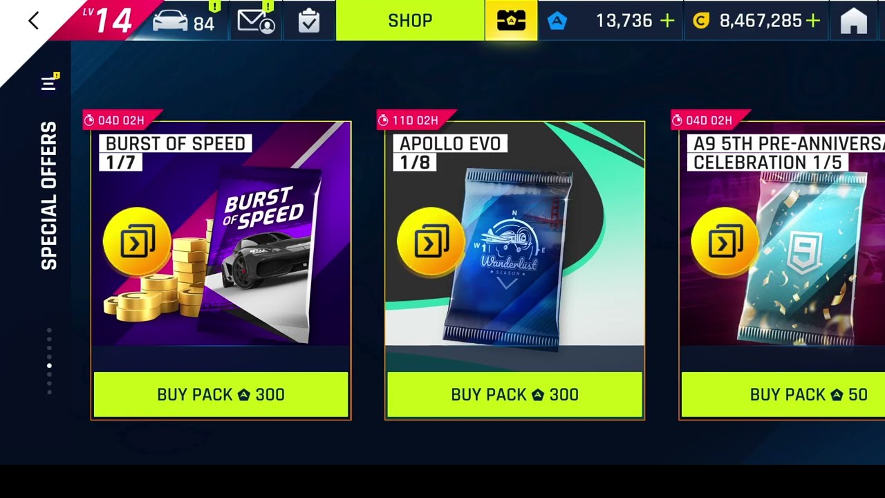Asphalt 9 - Buying cheap 50 Tokens Relay Pack