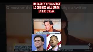 Jim Carrey opina sobre lo que hizo Will Smith en los Oscar