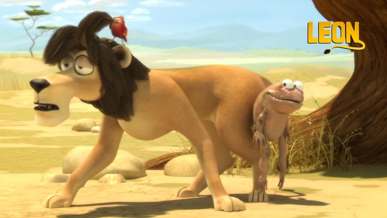 Toady Talk | Leon the Lion | 60' Compilation | Crazy animals - YouTube