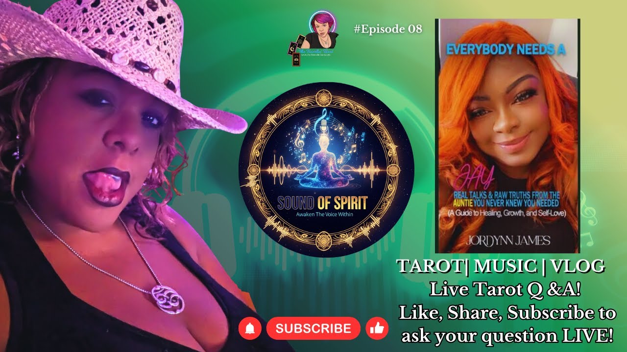 SEE WHAT SPIRIT SAYS✨LIVE Tarot Q&A + Author Interview | Jordynn James – Everyone Needs a Jay  ✨