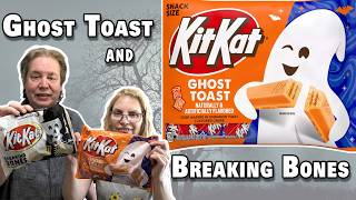 Kit Kat GHOST TOAST & Breaking Bones Review!