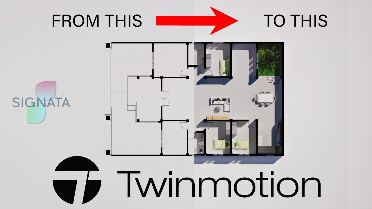 twinmotion plan view