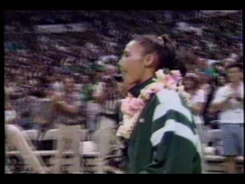 Rainbow Wahine Volleyball '96 - Senior Night (part...