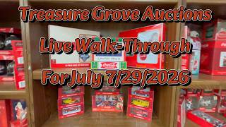 Treasure Grove Auctions Live Walk Through For July 29 2026