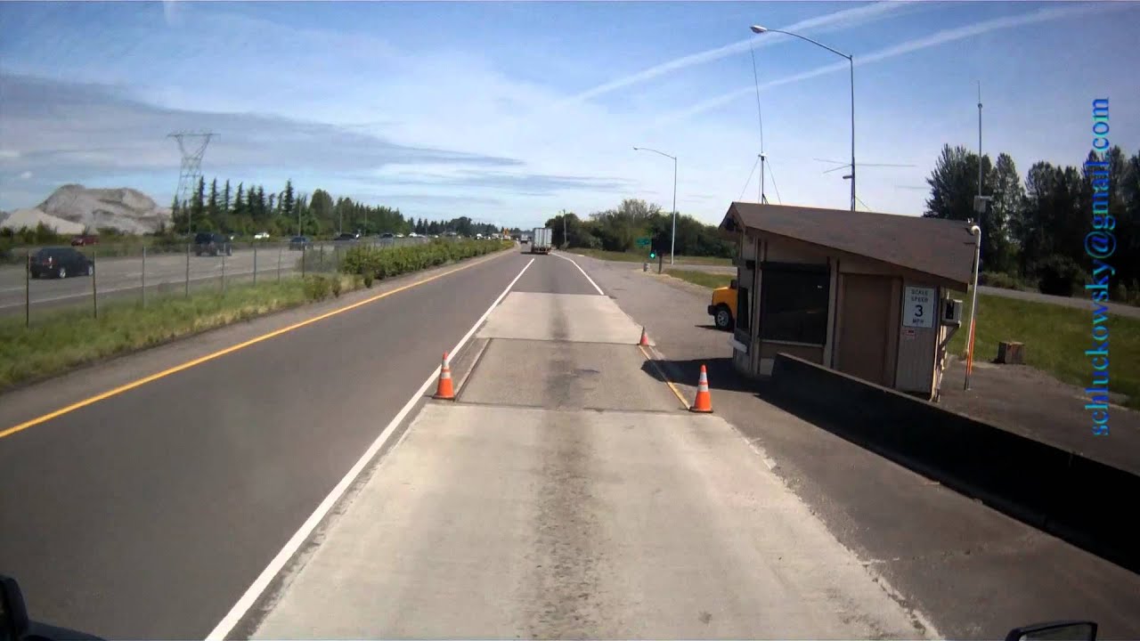 Oregon Weight Watchers in Action//Weigh Station//DOT Scale House//I5