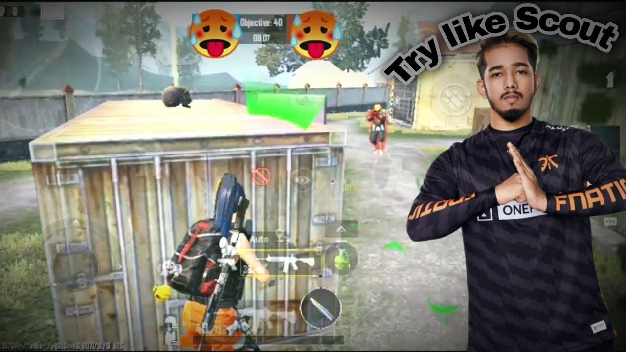 Play like scout inspired by star captain   | Bgmi montage like 👿scout | reflex captain maha2kal 🤬