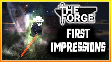 The Forge voor het eerst uitproberen!! | Roblox The Forge