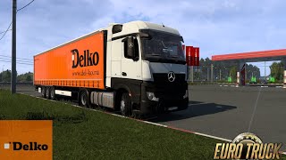 Новая работа в ETS2 работаем в транспортной компании  Delko