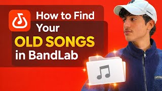 How to Find Your Old Songs in BandLab (Step-by-Step Guide)🎹 screenshot 3