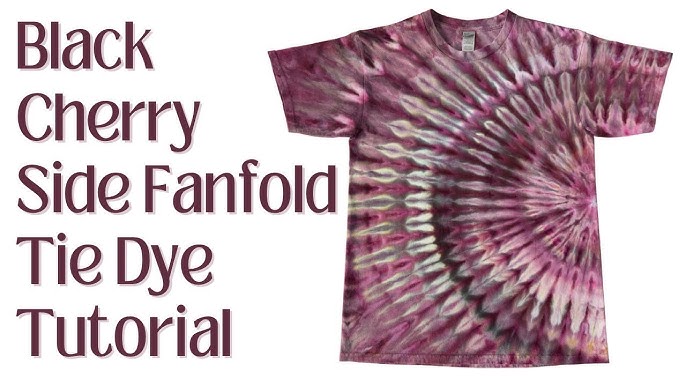 Tie Dye Designs: Halloween Spooky Spiral #13 [Red, Black, Gray and