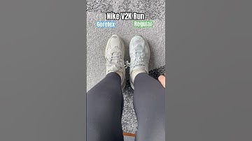 Nike V2K Run Goretex waterproof vs regular version