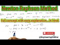 Newton Raphson Method | Engineering Mathematics-3