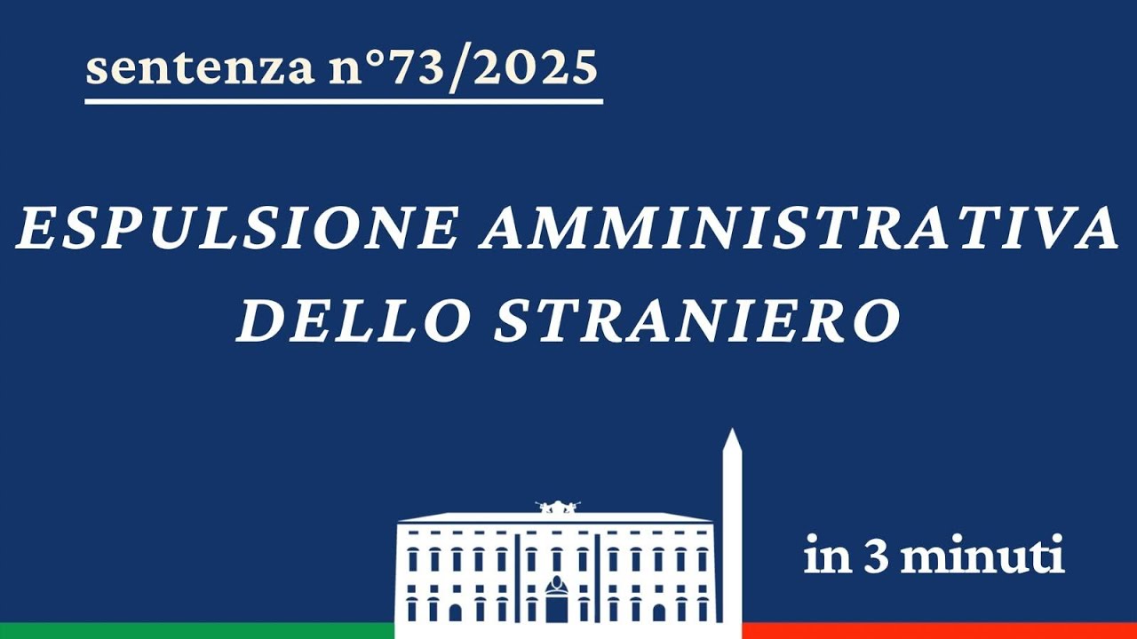 Espulsione amministrativa dello straniero