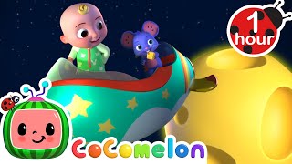 Jj And Mimi's Rocket To The Moon | Twinkle Twinkle Little Star | Best Cars & Truck Videos For Kids