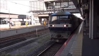 JR山陽本線　岡山駅　EF210 146　貨物列車