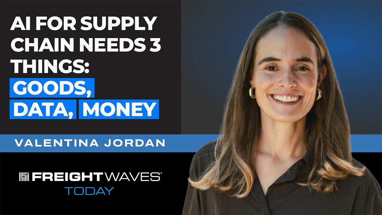 AI for Supply Chain Needs 3 Things: Goods, Data, Money