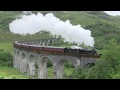 Greetings from Glenfinnan Viaduct with Jacobite Express
