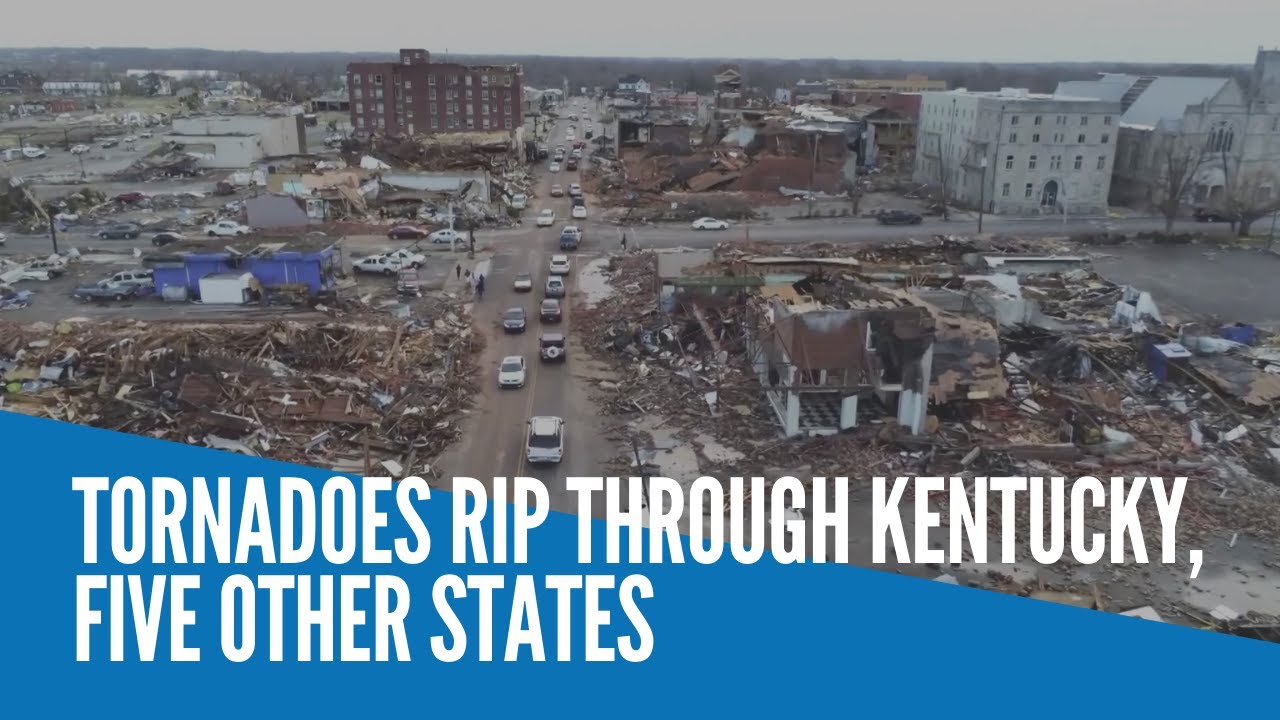 Tornadoes rip through Kentucky, five other states - YouTube