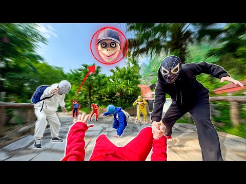 7 Spider-Man Bros Meet SERBIAN SECURITY Dancing in Homestay ( Intense POV )