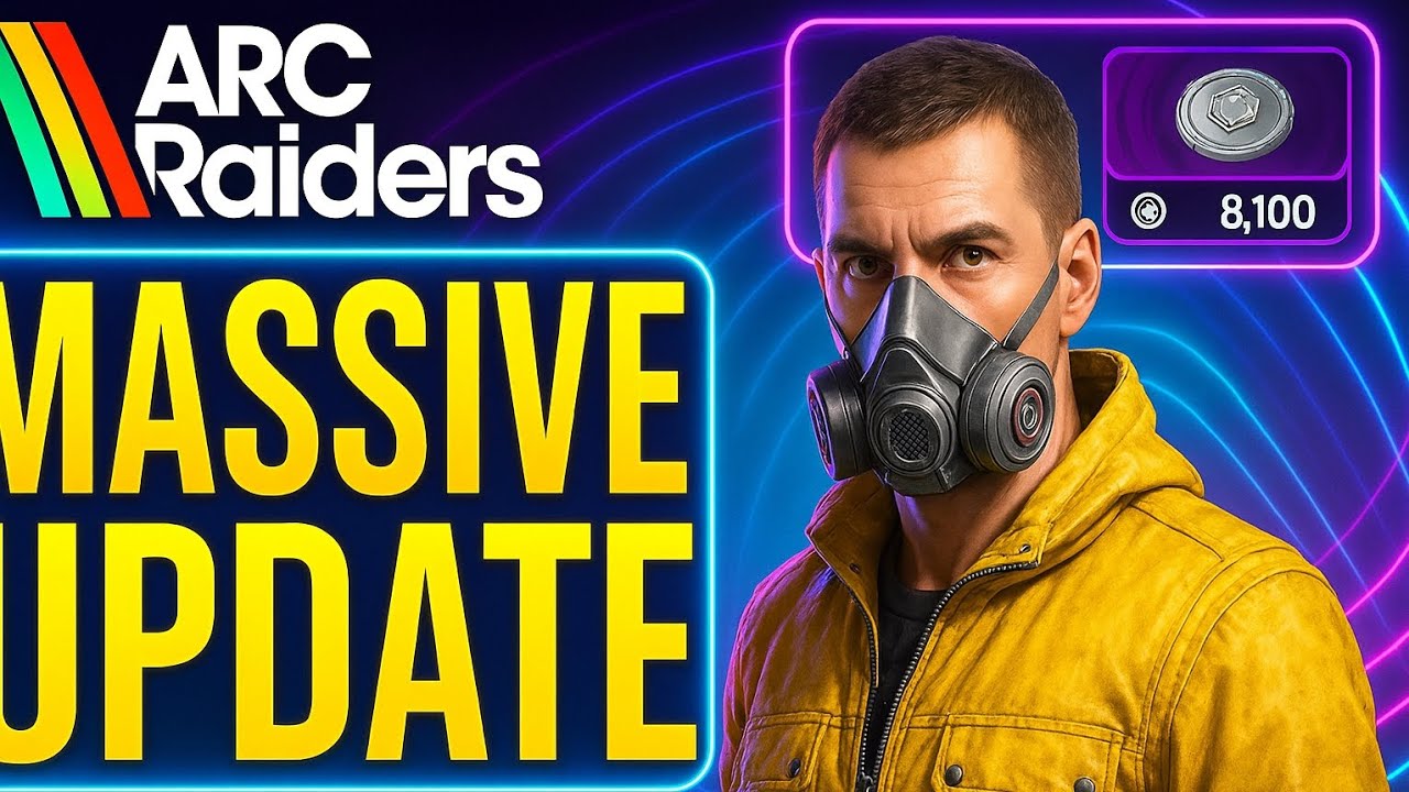 NEW MASSIVE Arc Raiders Update with 2ND PATCH with Text - YouTube