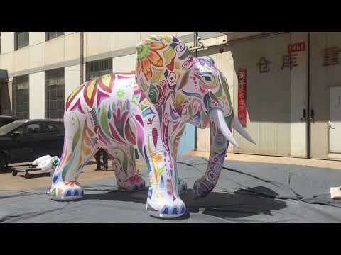 inflatable world Artistic Inflatable Elephant Direction How To Decorate Parade Stage Event