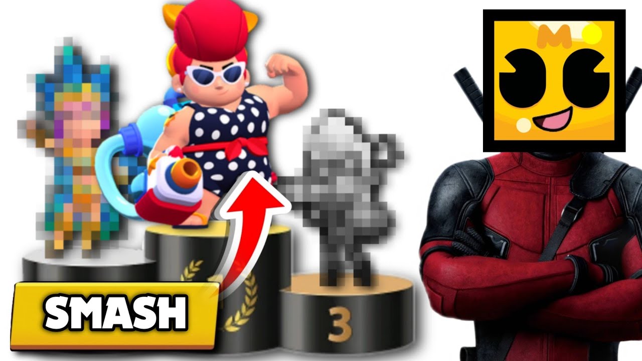 TIER LIST de LAS BRAWLERS MÁS CH4QUET3ABLES de TODO BRAWL 🥵