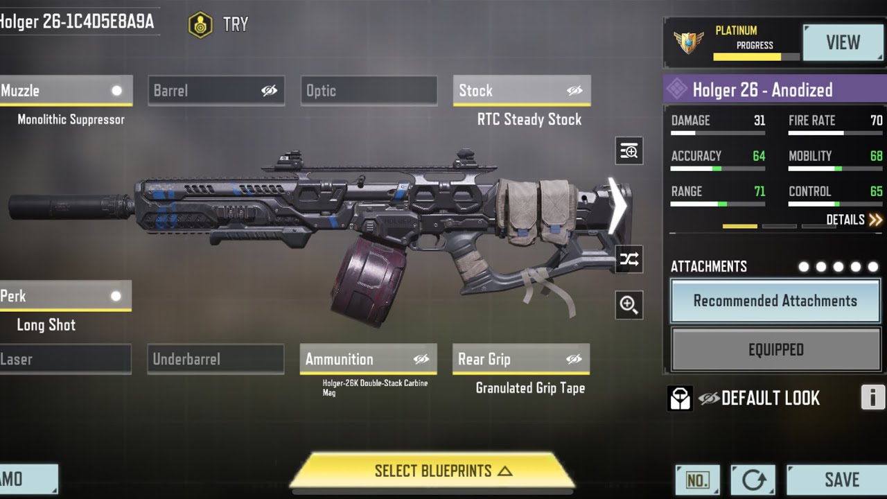 Trying the Holger-26🫡  in the new update……..