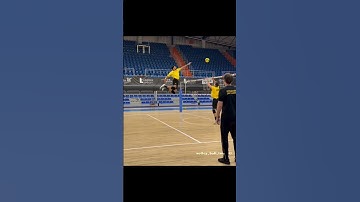 Bro against gravity ☠️🗿. [subscribe] #volleyball #viralvideo #sports #algorithms #algorithm #jump