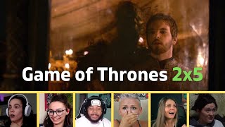 Reactors Reaction to RENLY, BRIENNE, and CATELYN | Game of Thrones 2x5 