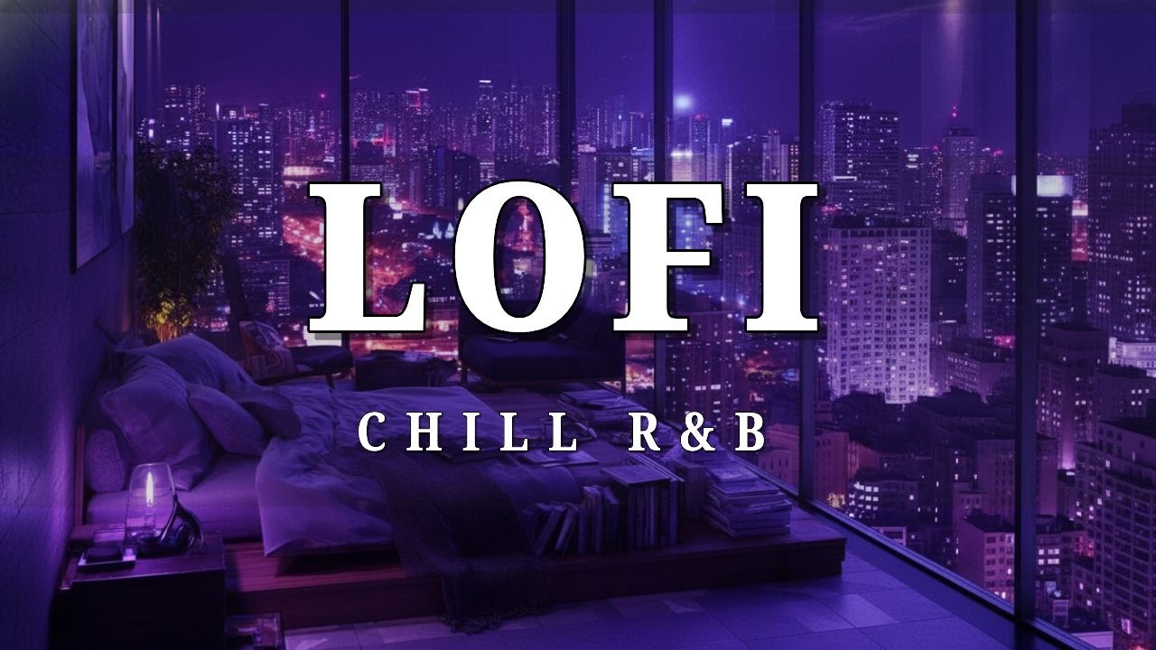 Deep Purple Night: Chill R&B Lo-fi Beats for Midnight 💜 | 深夜のチルR&B - 眠れない夜の作業用BGM