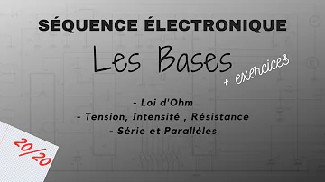 Quelle sont les bases de l'électronique ?