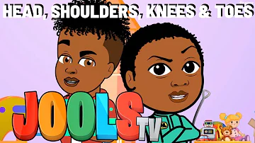 Head, Shoulders, Knees & Toes (Hip Hop Remix) | @joolstv_ Nursery Rhymes + Kid Songs