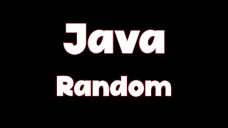 Java Random