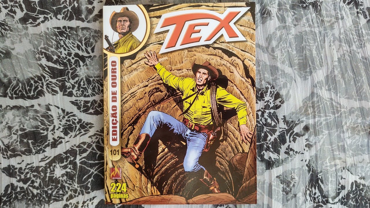 Tex Edição de Ouro 101 "A Última Diligência" (mar/2019) Folheando Tex