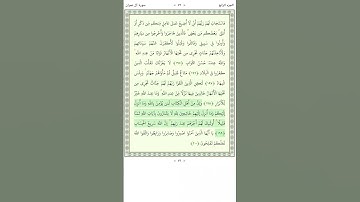 سورة آل عمران Aal i Imran 196-199