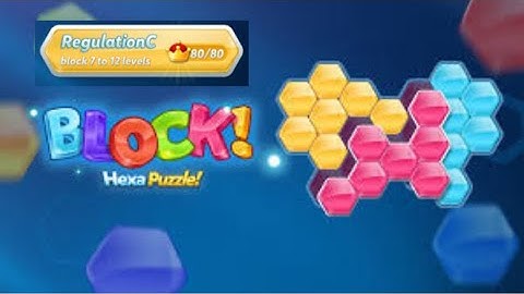 Block! Hexa Puzzle iOS gameplay (RegulationC) #blockhexapuzzle #iosgames #regulationC