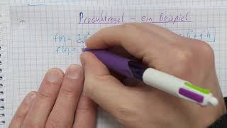 14 Produktregel - Ein Beispiel