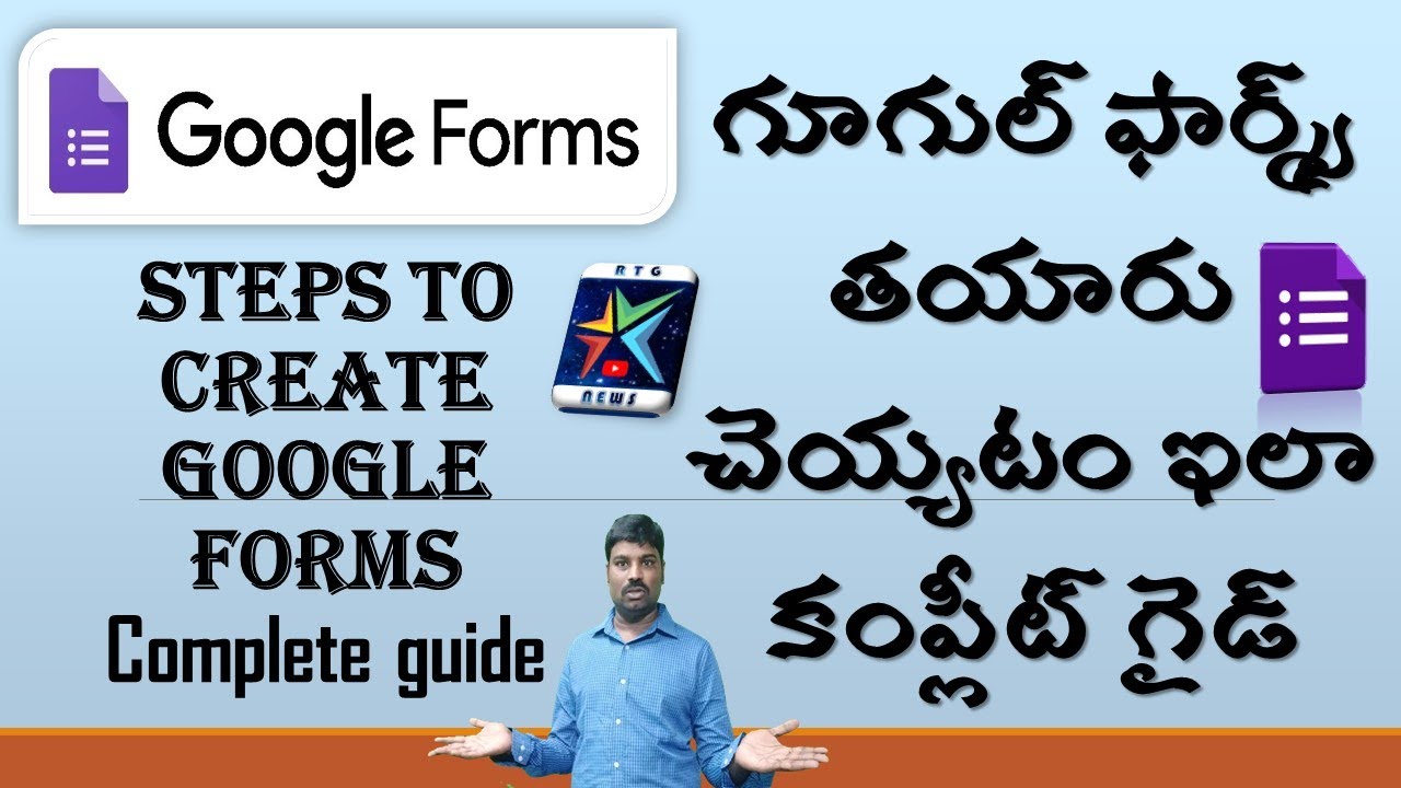 Steps to Create Google Forms (Complete Tutorial) | గూగుల్ ఫార్మ్స్ ...