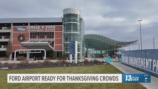 GRR Airport ready for Thanksgiving crowds