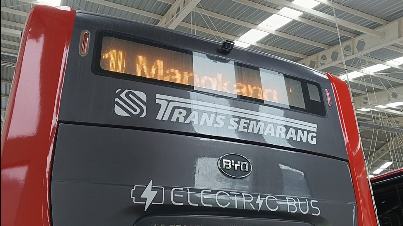 Uji Coba Bus Listrik Trans Semarang BYD EV HD 2026 VKTR Laksna