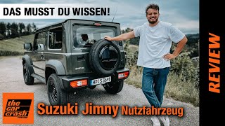 Suzuki Jimny Nutzfahrzeug (2021): Das MUSST du WISSEN! Fahrbericht | Review | Test: On/Offroad | 4x4