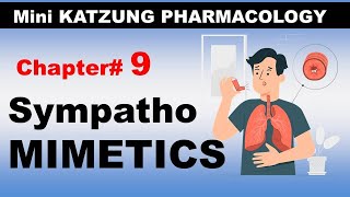 Chp#09 Mini KATZUNG Pharma | Sympathomimetics | Adrenoreceptor Agonists | Dr Asif Lectures