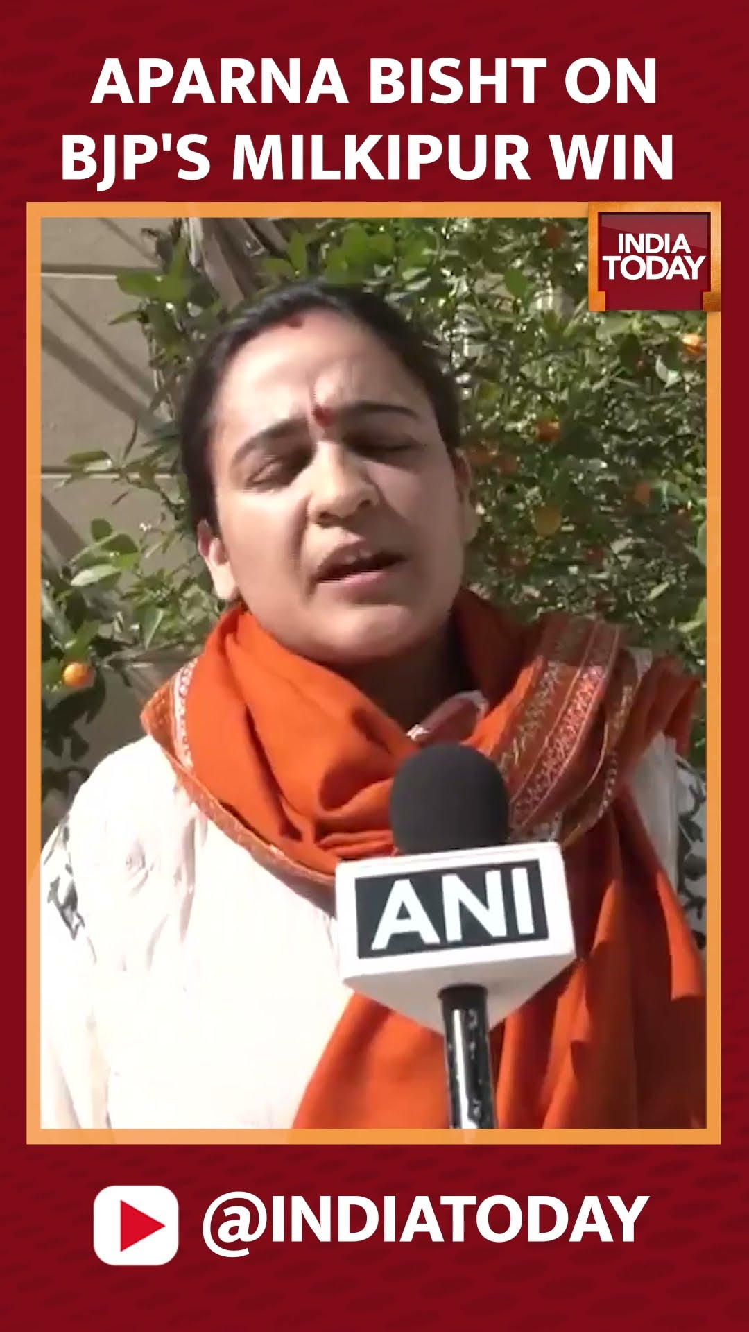 BJP Leader Aparna Bisht Lauds PM Modi And CM Yogi For BJP's Victory In Milkipur Byelections