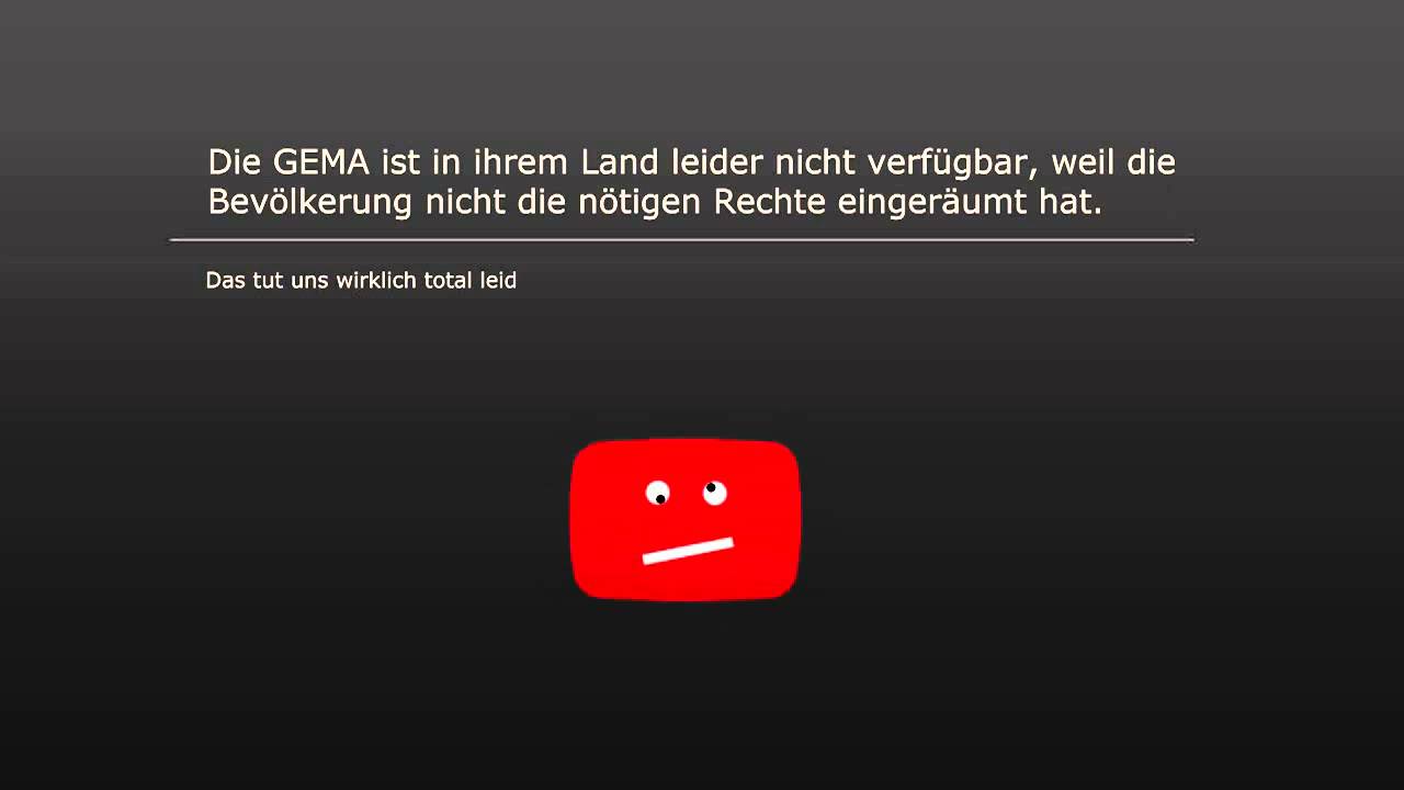 Gema ist in deinem Land leider nicht verfügbar! 