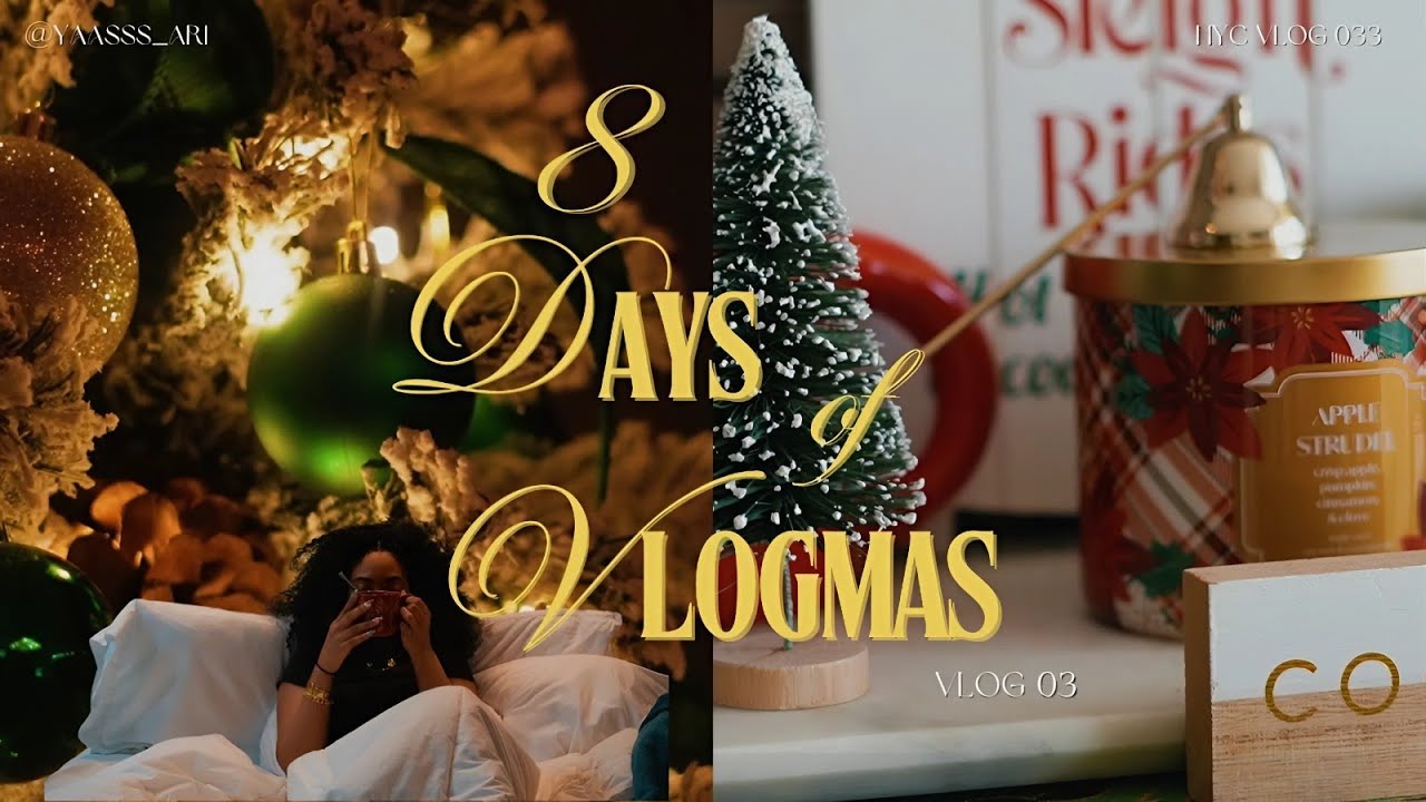 8 ДНЕЙ ВЛОГМАСА: День 3 + 4 | Экскурсия по рождественскому дому | Из Нью-Йорка в Майами | Новая п...